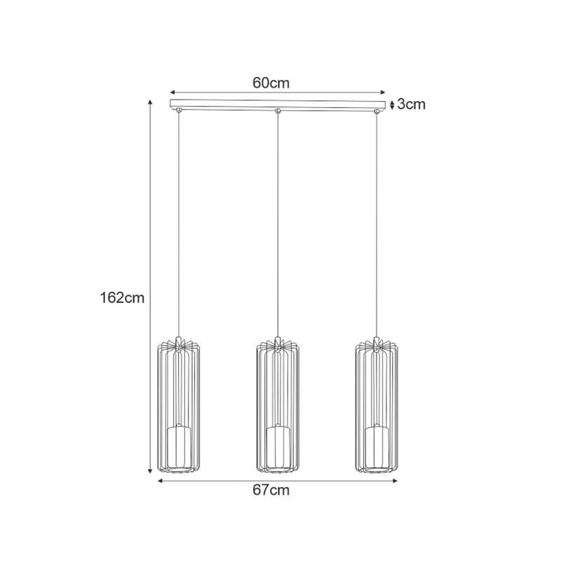 Lampa wisząca FALCON K-4931