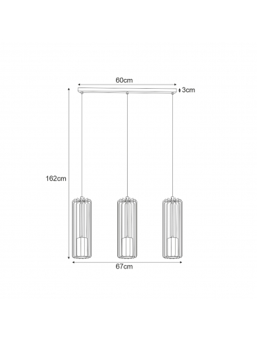 Lampa wisząca FALCON K-4931