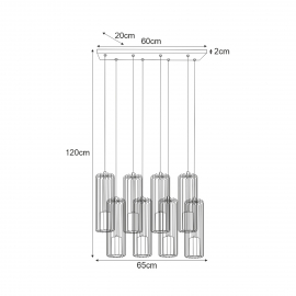 Lampa wisząca FALCON K-4933