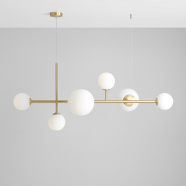 Lampa wisząca DIONE 6 BRASS 1092K40
