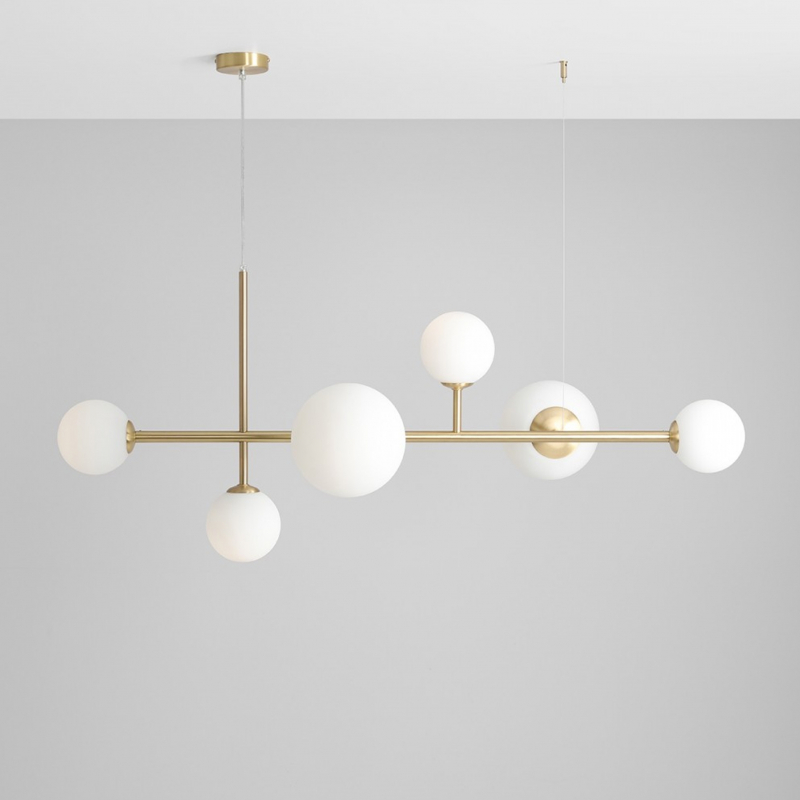 Lampa wisząca DIONE 6 BRASS 1092K40