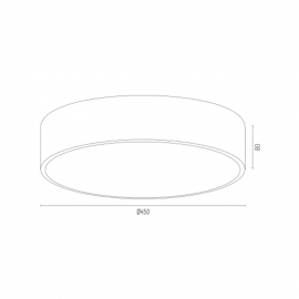 Lampa sufitowa AMORE 6138