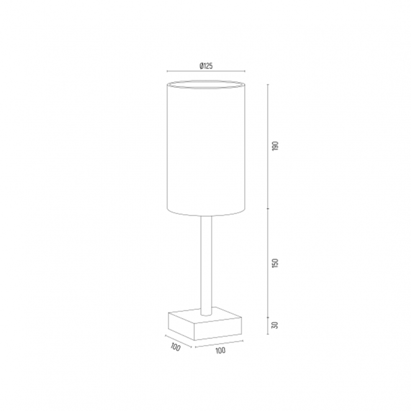 Lampa stołowa ABRUZZO 8031