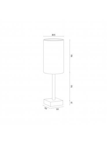 Lampa stołowa ABRUZZO 8031
