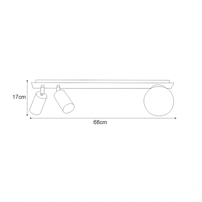 Lampa sufitowa ALBIO K-4135