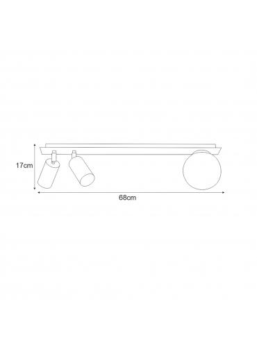 Lampa sufitowa ALBIO K-4135