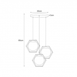 Lampa wisząca FAVO K-4787
