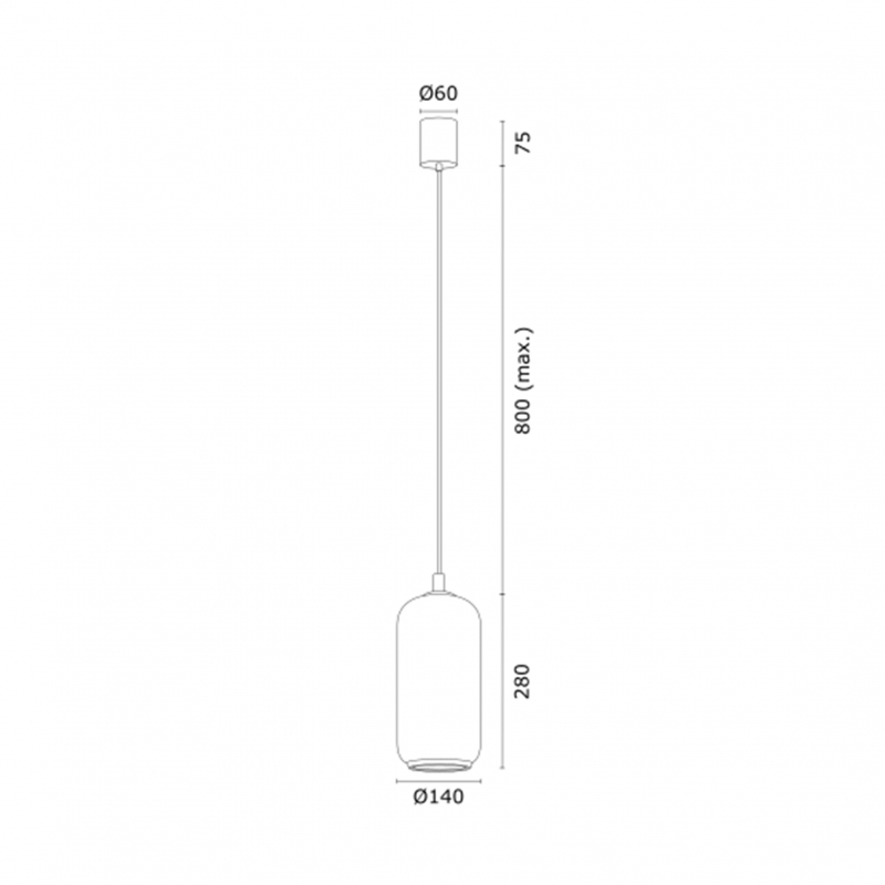Lampa wisząca PALLADO 4993