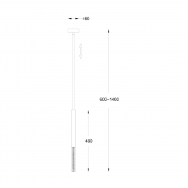 Lampa wisząca ONE P0461-01E-P7P7