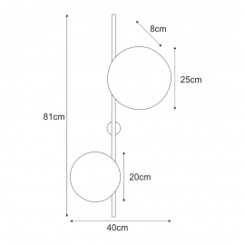 Kinkiet REGA K-4638