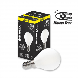 Żarówka LED E14 ZAR4571SLL 4W 3000K, Flicker Free