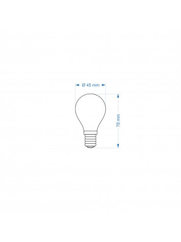 Żarówka LED E14 ZAR4656SLL 4W 4000K, Flicker Free