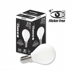 Żarówka LED E14 ZAR4656SLL 4W 4000K, Flicker Free