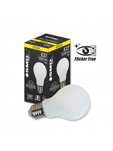 Żarówka LED E27 ZAR4601SLL 12W 3000K, Flicker Free