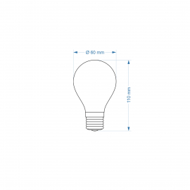 Żarówka LED E27 ZAR4540SLL 12W, 4000K, Flicker Free
