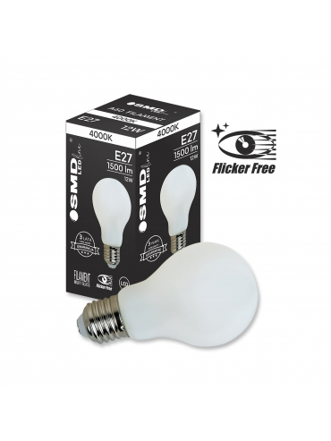 Żarówka LED E27 ZAR4540SLL 12W, 4000K, Flicker Free