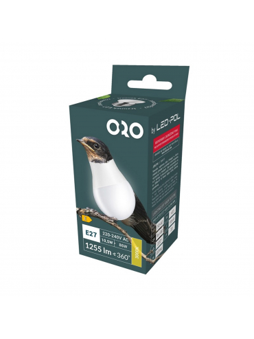 Żarówka LED ORO-ATOS-E27-A60-10,5W-WW, 3000K