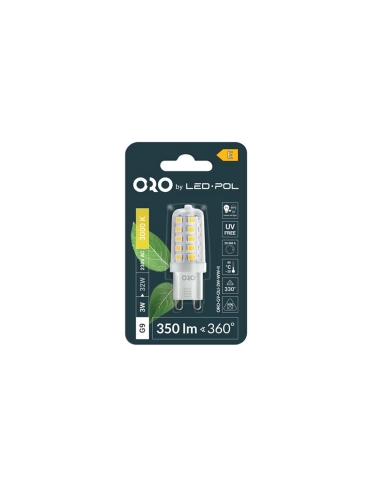Żarówka LED ORO-G9-OLI-3W-II, 3000K