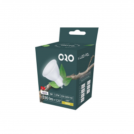 Żarówka ORO-GU10-TOTO-5W-WW, 3000K