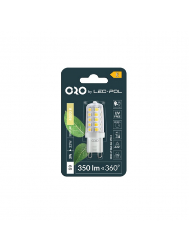 Żarówka LED ORO-G9-OLI-3W-DW-II, 4000K