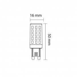 Żarówka LED ORO-G9-OLI-3W-DW-II, 4000K