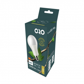 Żarówka LED ORO-ATOS-E27-A60-11W-WW-DIMM, 3000K
