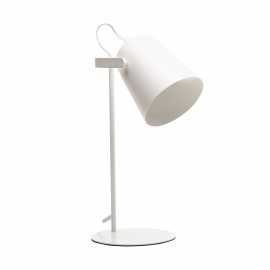 Lampa biurkowa FT-0371-WH  z regulowanym kloszem biała