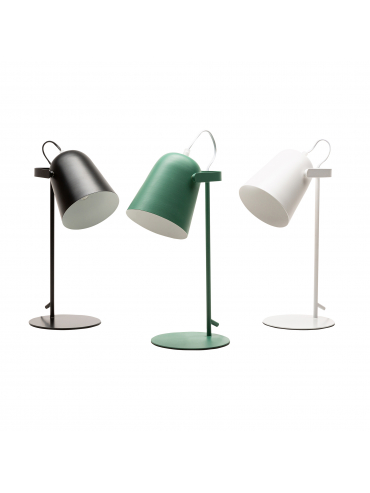 Lampa biurkowa FT-0371-BCK  z regulowanym kloszem czarna