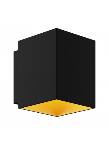 Kinkiet SOLA WL SQUARE BLACK-GOLD 91063-N