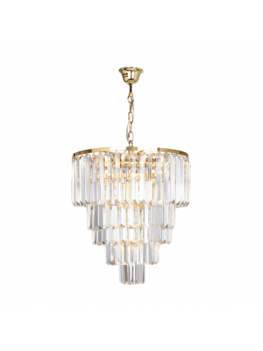 Lampa wisząca AMEDEO 17106/6+3+1-GD+CL