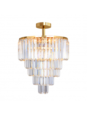 Lampa sufitowa AMEDEO FC17106/6+3+1-GOLD+CL