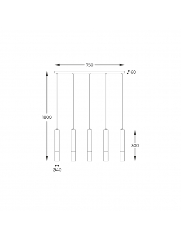 Lampa wisząca MADERA 8620403