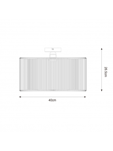 Lampa sufitowa MAORI P22019E-1CL