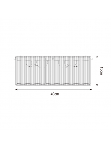 Lampa sufitowa NOMAD CL22009B-D40