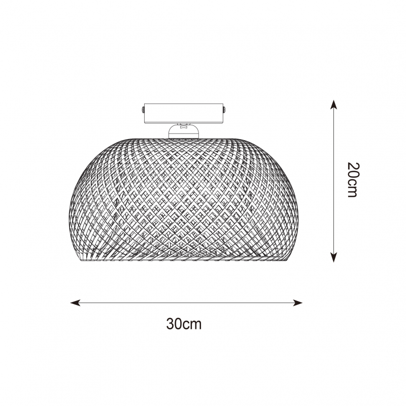 Lampa sufitowa JUNO CL16107-D30
