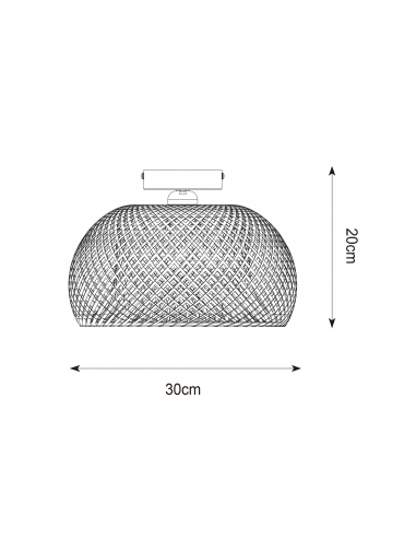 Lampa sufitowa JUNO CL16107-D30