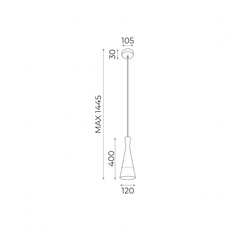 Lampa wisząca CONE 8511103