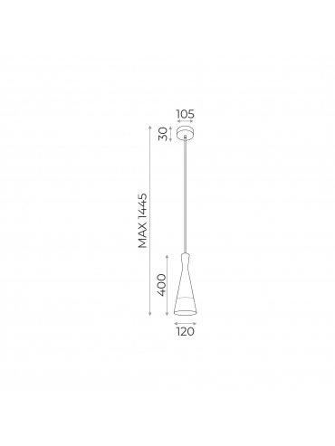 Lampa wisząca CONE 8511103