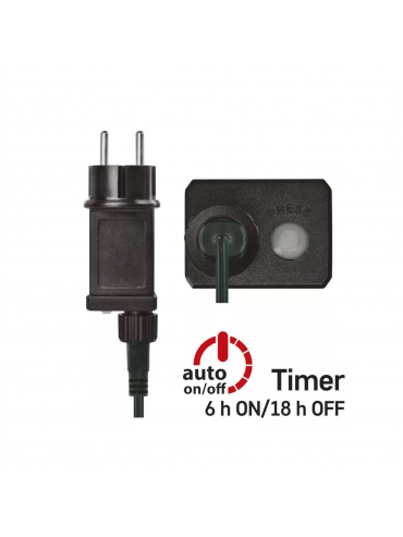 Łańcuch D3AC04, nano łezki, zimna biel IP44