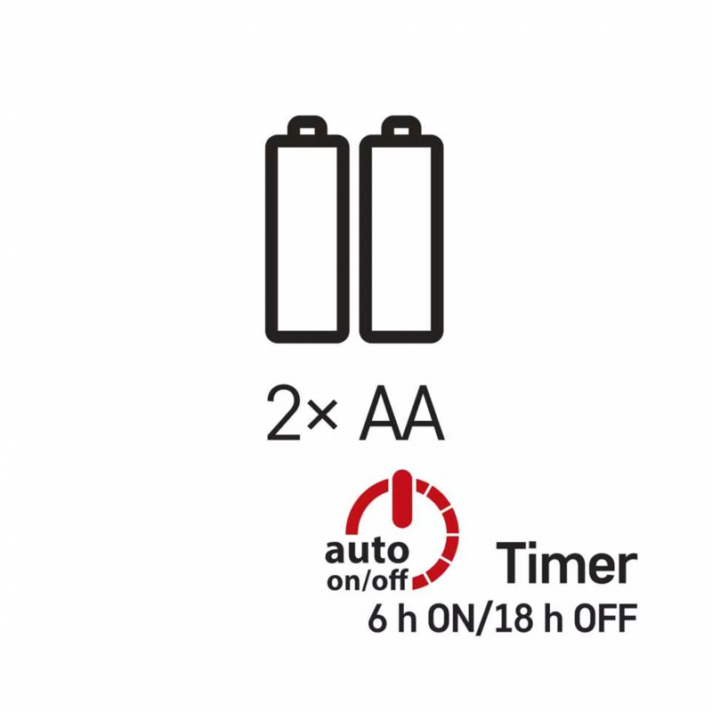 Łańcuch D3AC07, zimna biel IP20