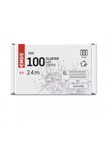 Łańcuch D3FC01 nano łezki, jeż, zimna biel IP20