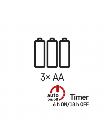Łańcuch D3FC01 nano łezki, jeż, zimna biel IP20