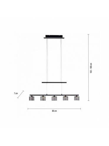 Lampa wisząca HYDRA 2209-18