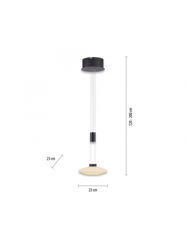 Lampa wisząca LAUTADA 2080-18