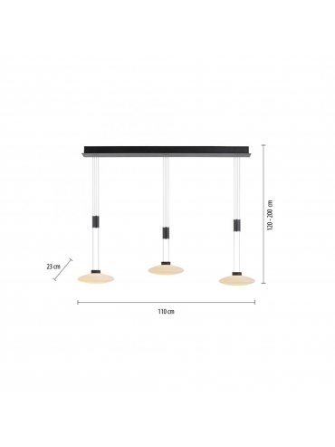 Lampa wisząca LAUTADA 2081-18