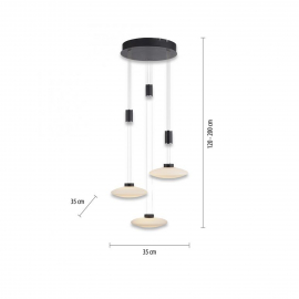 Lampa wisząca LAUTADA 2082-18