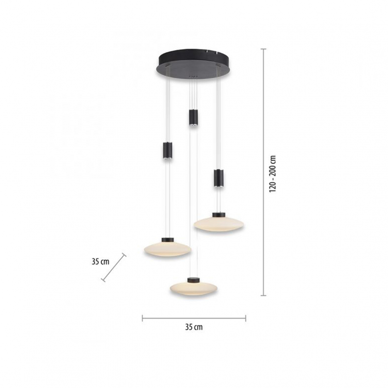 Lampa wisząca LAUTADA 2082-18