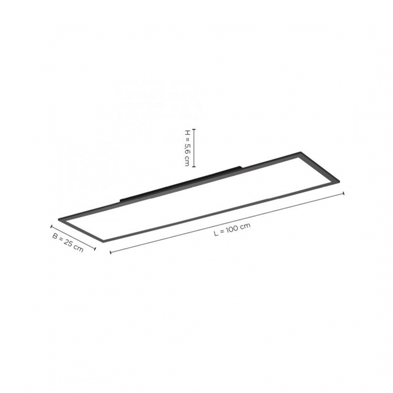 Lampa sufitowa FLAT 16533-18-O