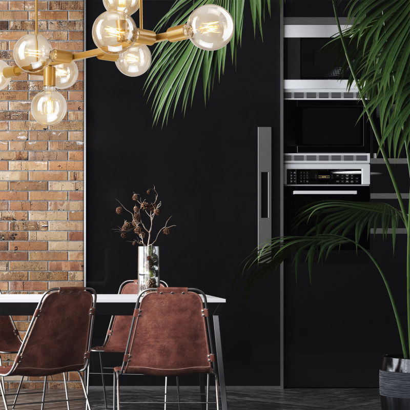 Lampa sufitowa ASTRID LM-8.146 złoto