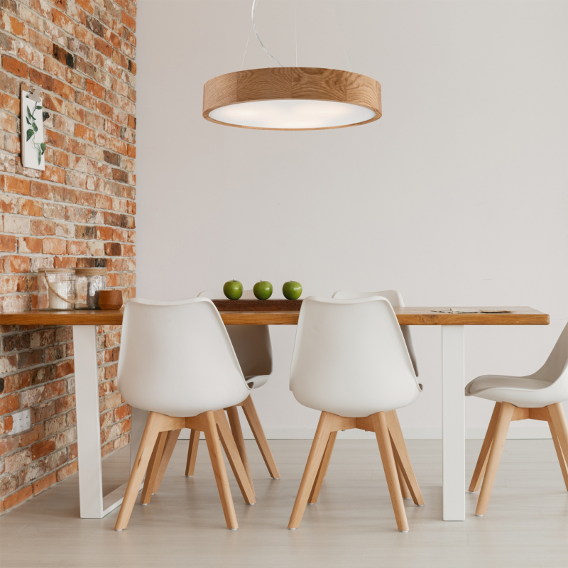 Lampa wisząca EVELINE LD.PD-6.3/Z dąb